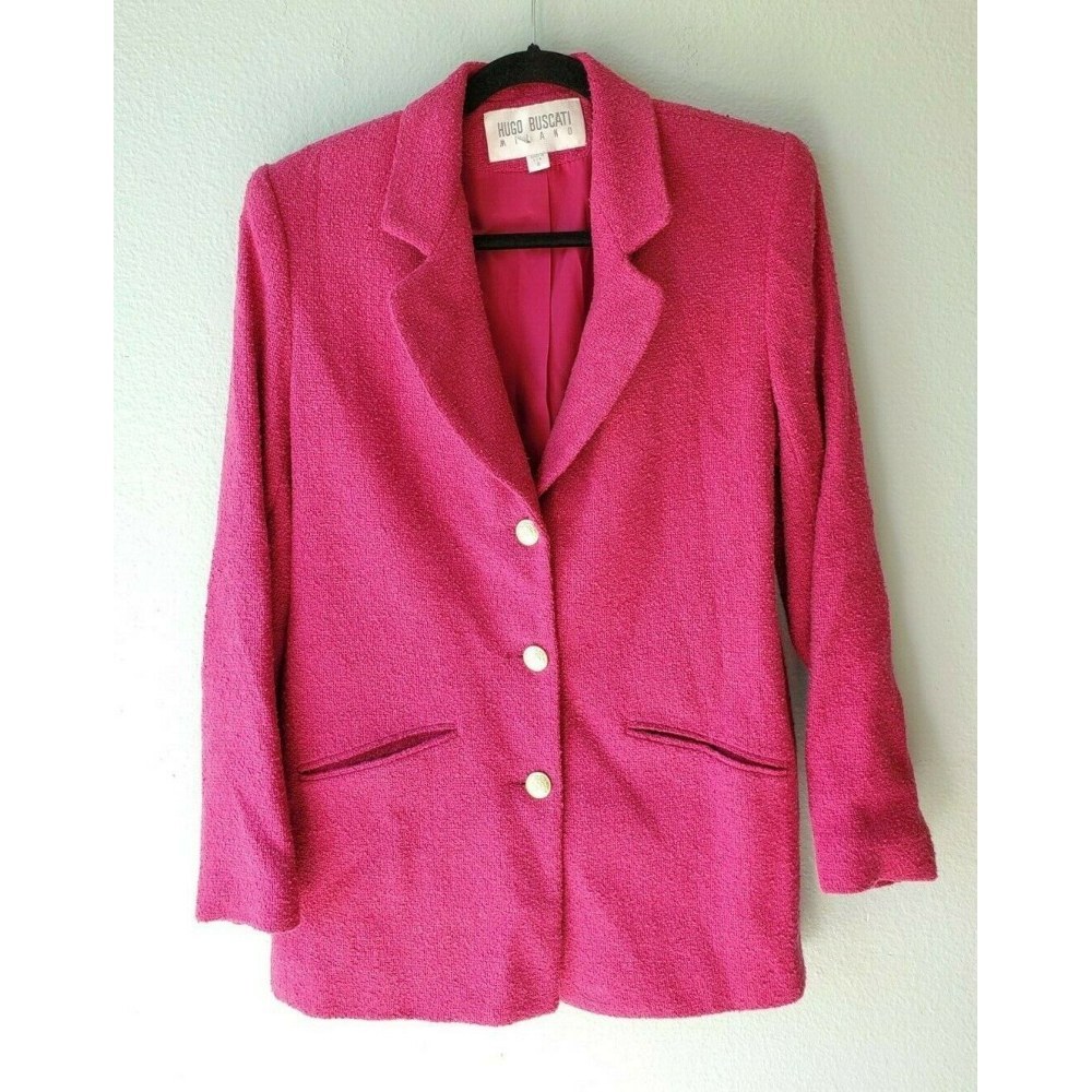 Hugo Buscati Milano 8 Pink Blazer Button Down